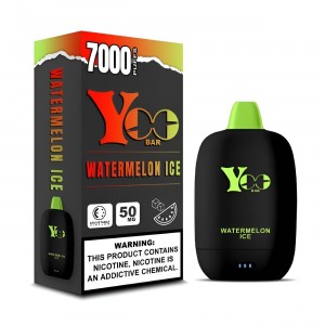 YOO Bar 5% Disposable (150ml) 7000puffs 10ct/Box** 